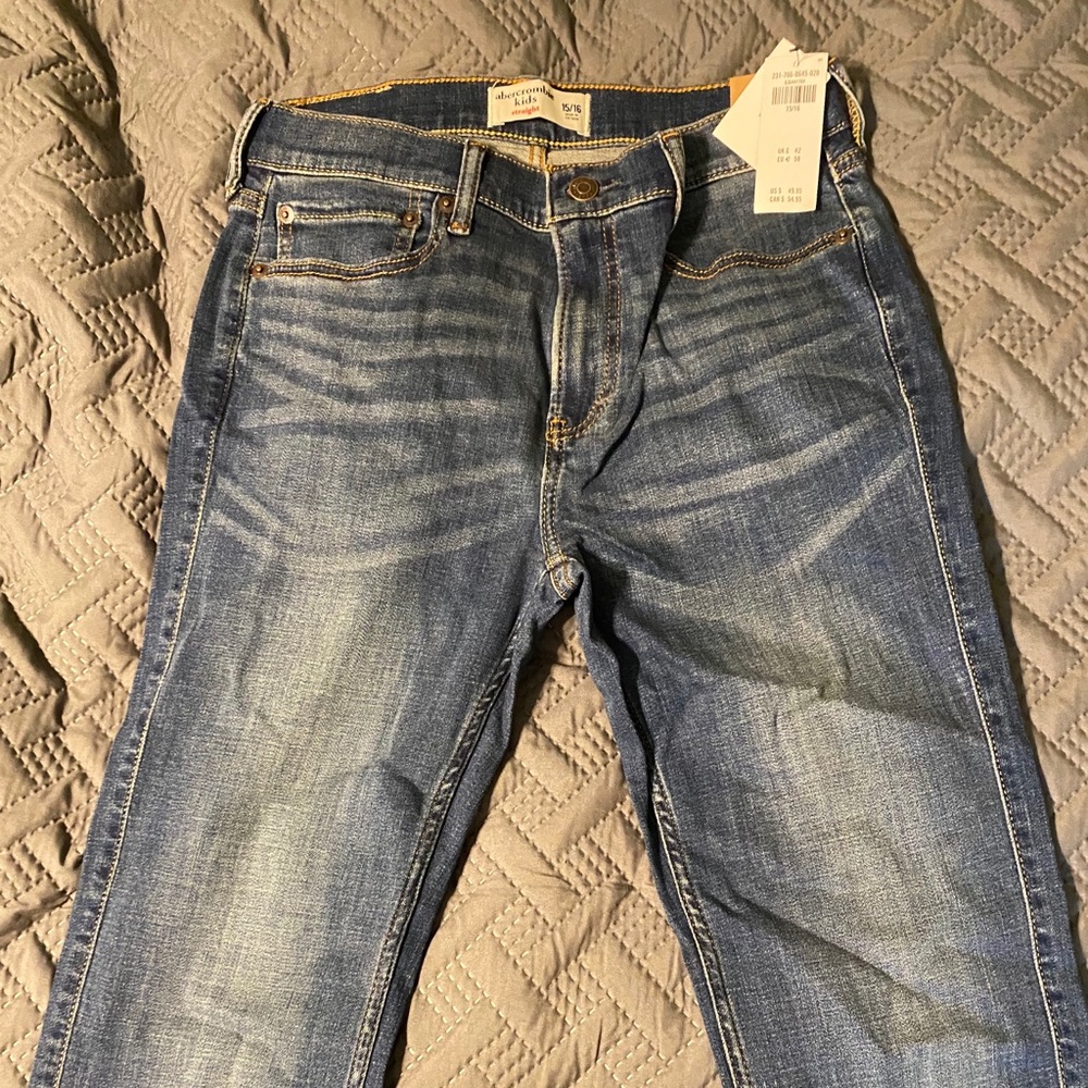 Boys Abercrombie Kids Straight leg jeans